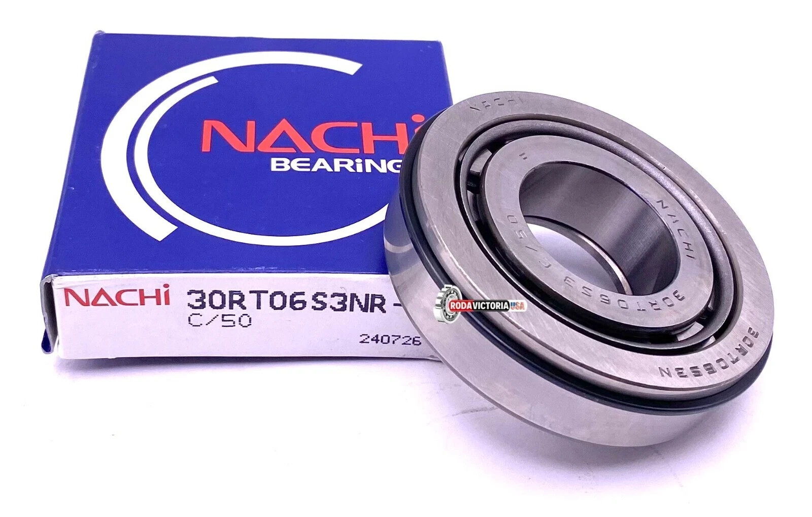 NACHI Japan 30RT06S3NR-A Cylindrical Roller Bearing Single Row 30x68x18 mm