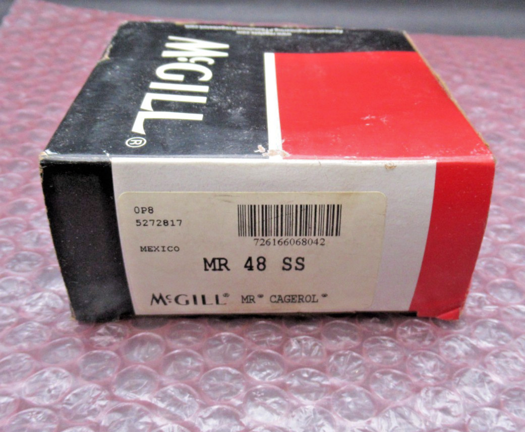 McGill MR48SS Needle Bearing MR-48-SS 3×3-3/4×1-3/4″ *BRAND NEW*