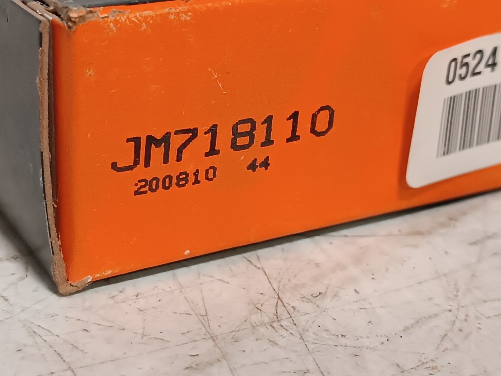 Timken JM718110 Tapered Roller Bearing Single Cup Metric NOS