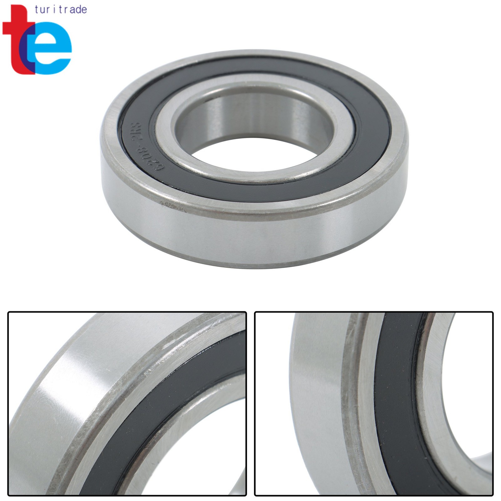 4pcs 6208-2RS Sealed Ball Bearings 40*80*18mm Double Sealed