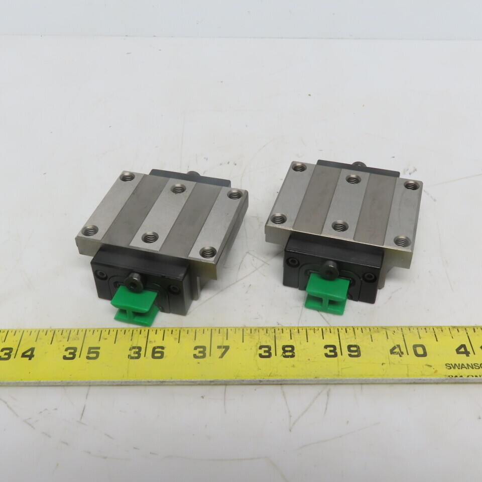 INA KWVE-20-0S Linear Guide Rail Caged Ball Bearing Lot of 2
