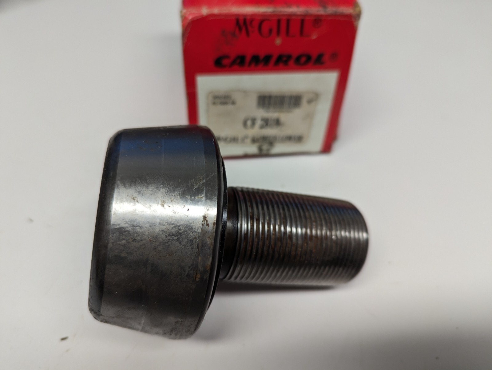 New McGill Camrol Cam Follower Bearing, 3-1/8″ Dia. x 15°, 1-1/2″ Shank, CF2819