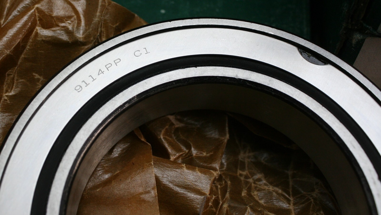 One (1) Fafnir 9114PP Deep Groove Bearing 70 MM ID USA NEW