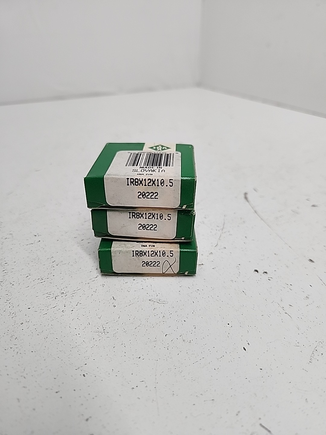 INA IR8x12x10.5 Inner Ring for Needle Roller Bearings (4Pcs) **NOS **