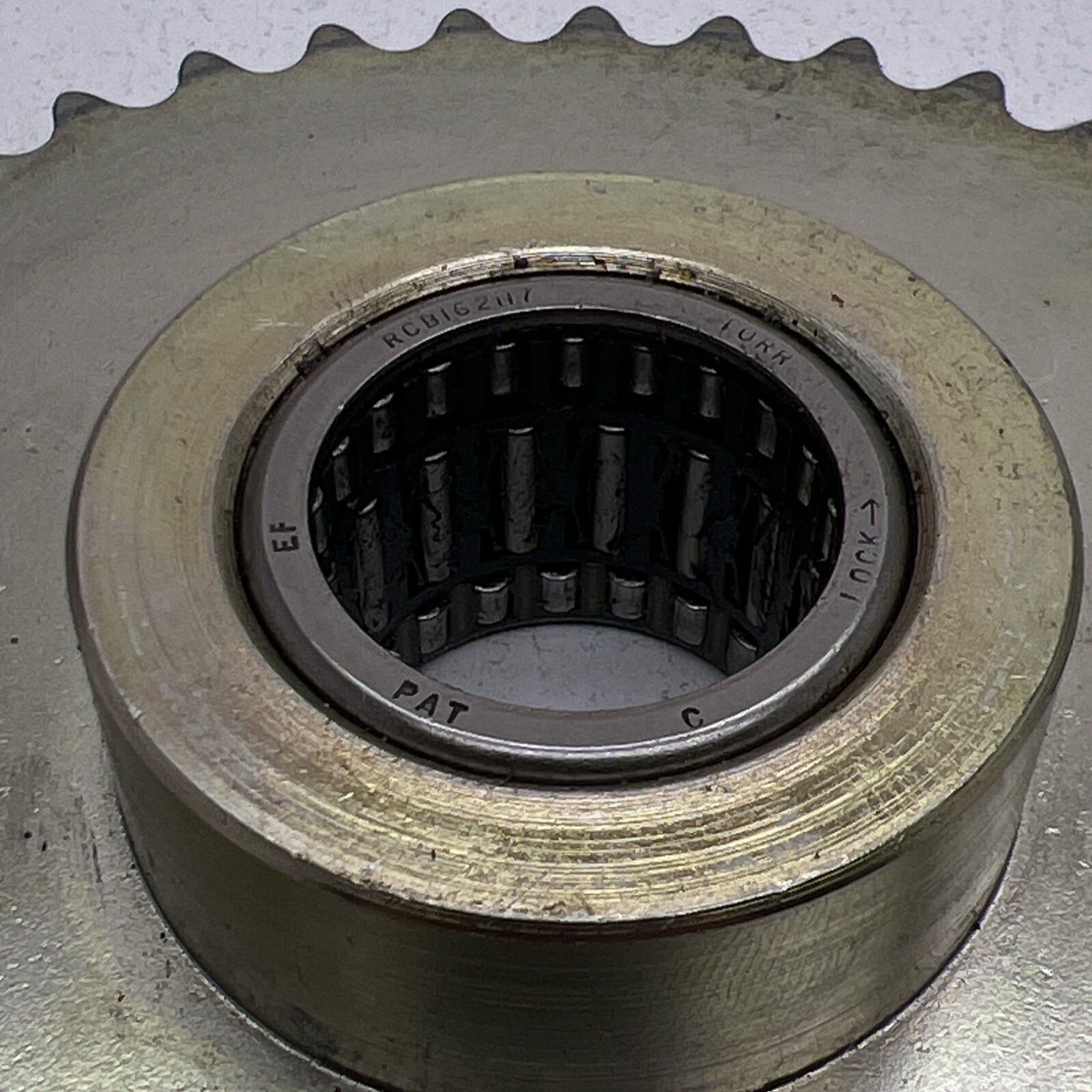 5″ Sprocket with 1″ Bore Needle Roller Bearing, RCB162117, Steel