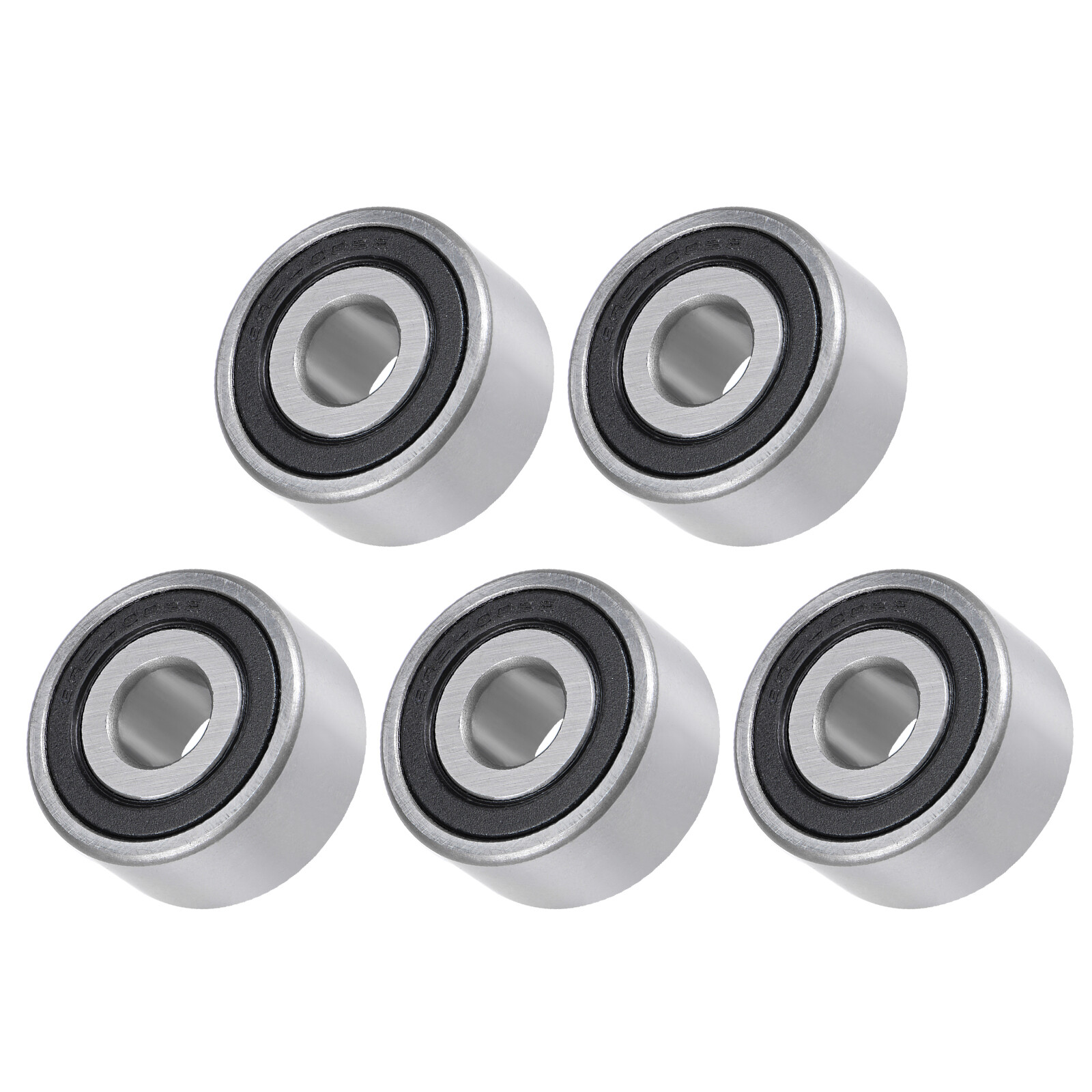 5pcs 3200-2RS Angular Contact Ball Bearing Sealed Bearing 5200-2RS