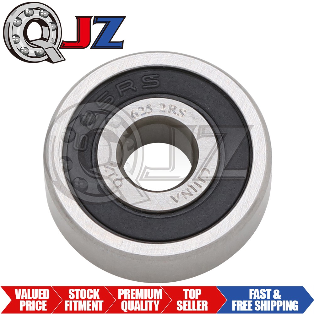 [Qty.1] 625-2RS Deep Groove Radial Ball Bearing [5 mm ID x 16 mm OD x 5 mm W]