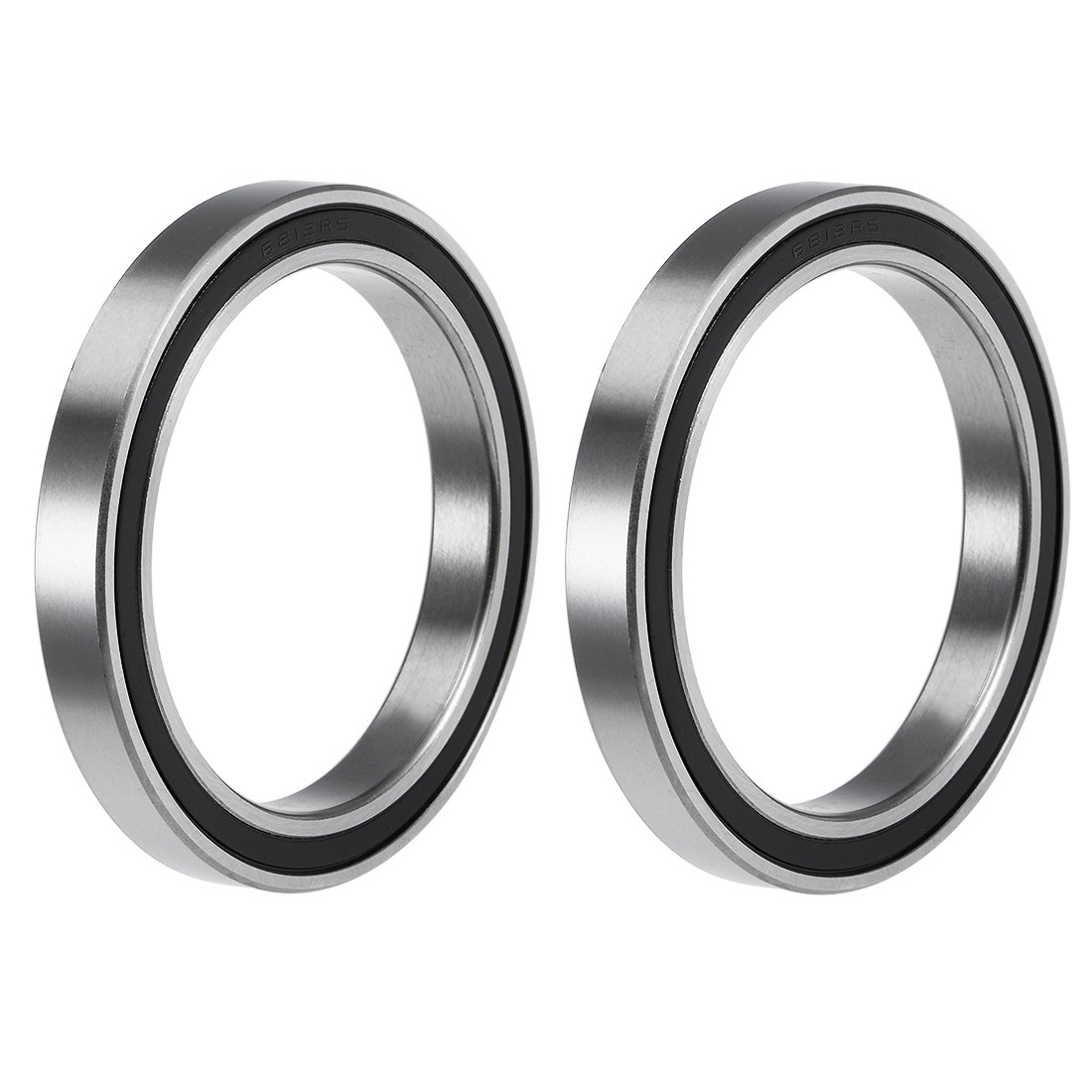 2pcs 6812-2RS Deep Groove Ball Bearings Z2 Double Sealed Chrome Steel