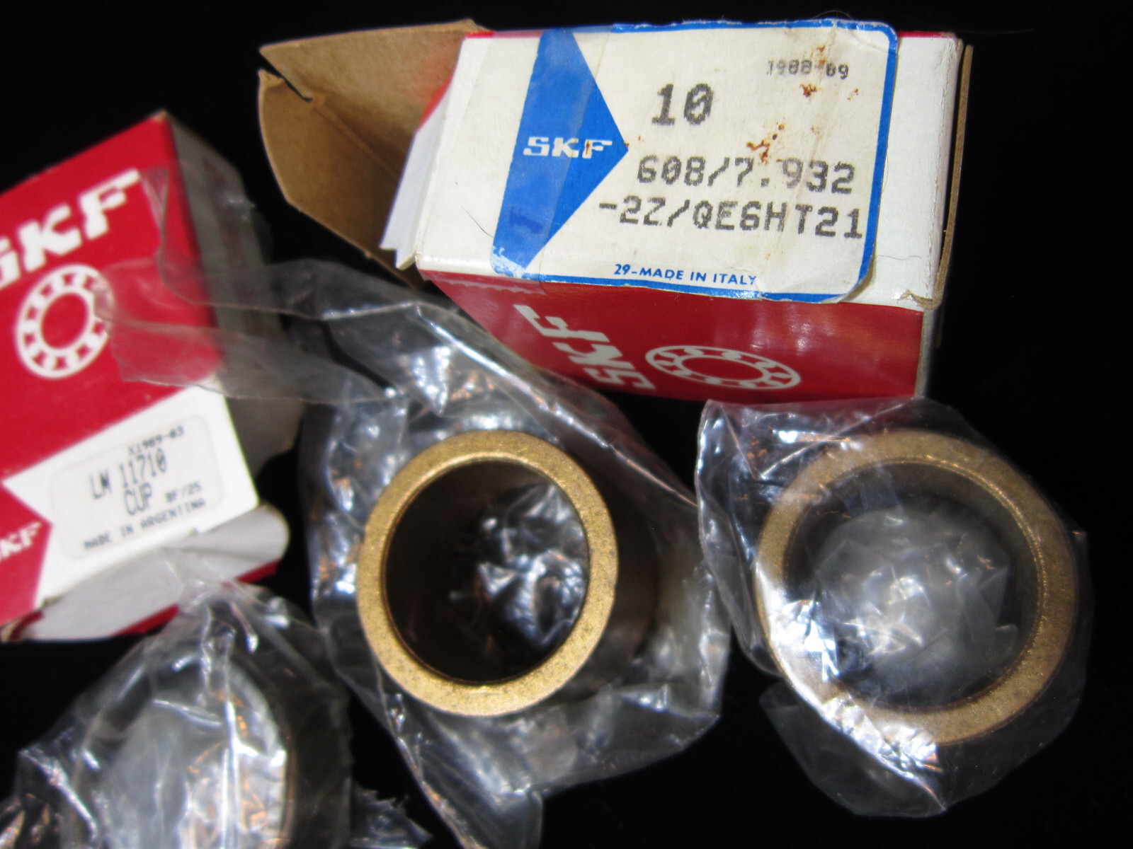 SKF x1989-03 LM 11710 CUP BF/25 + (2) BS 16516 Parts ~ New Old Stock