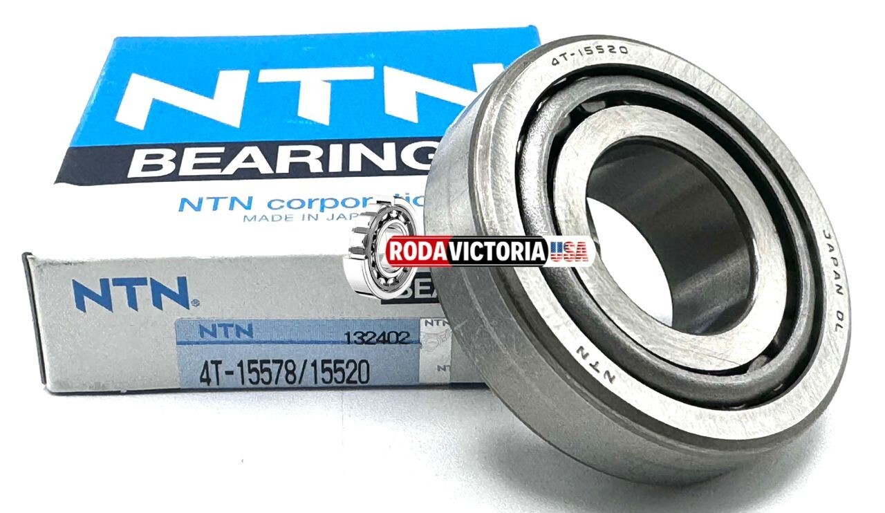 NTN JAPAN 15578 15520 TAPERED ROLLER BEARNG, CONE + RACE 25.4×57.15×17.46 mm