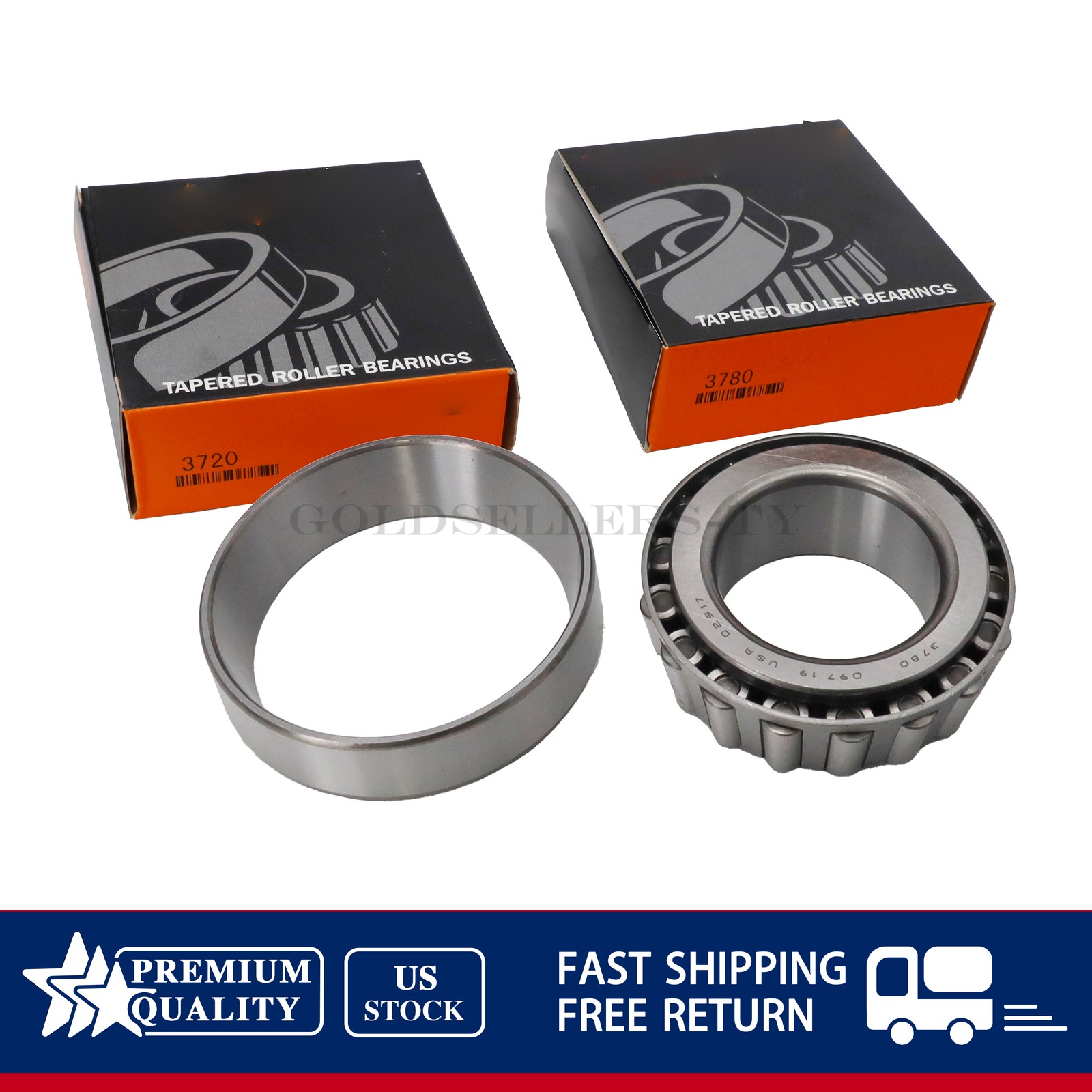 Fits TIMKEN 3780/3720 Tapered Roller Bearing 2×3.6718×1.1875″