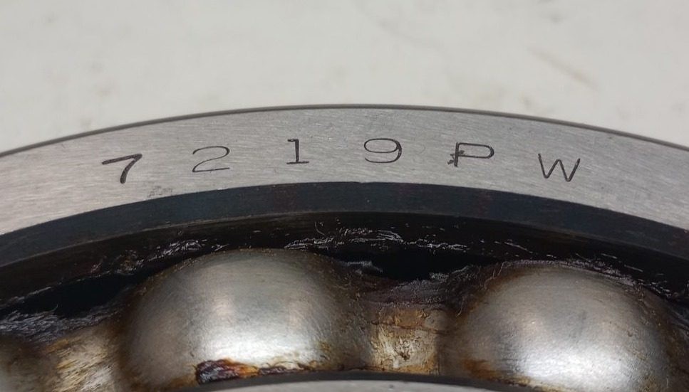 Fafnir 7219PW Angular Contact Ball Bearing 95X170X32mm 7219-PW