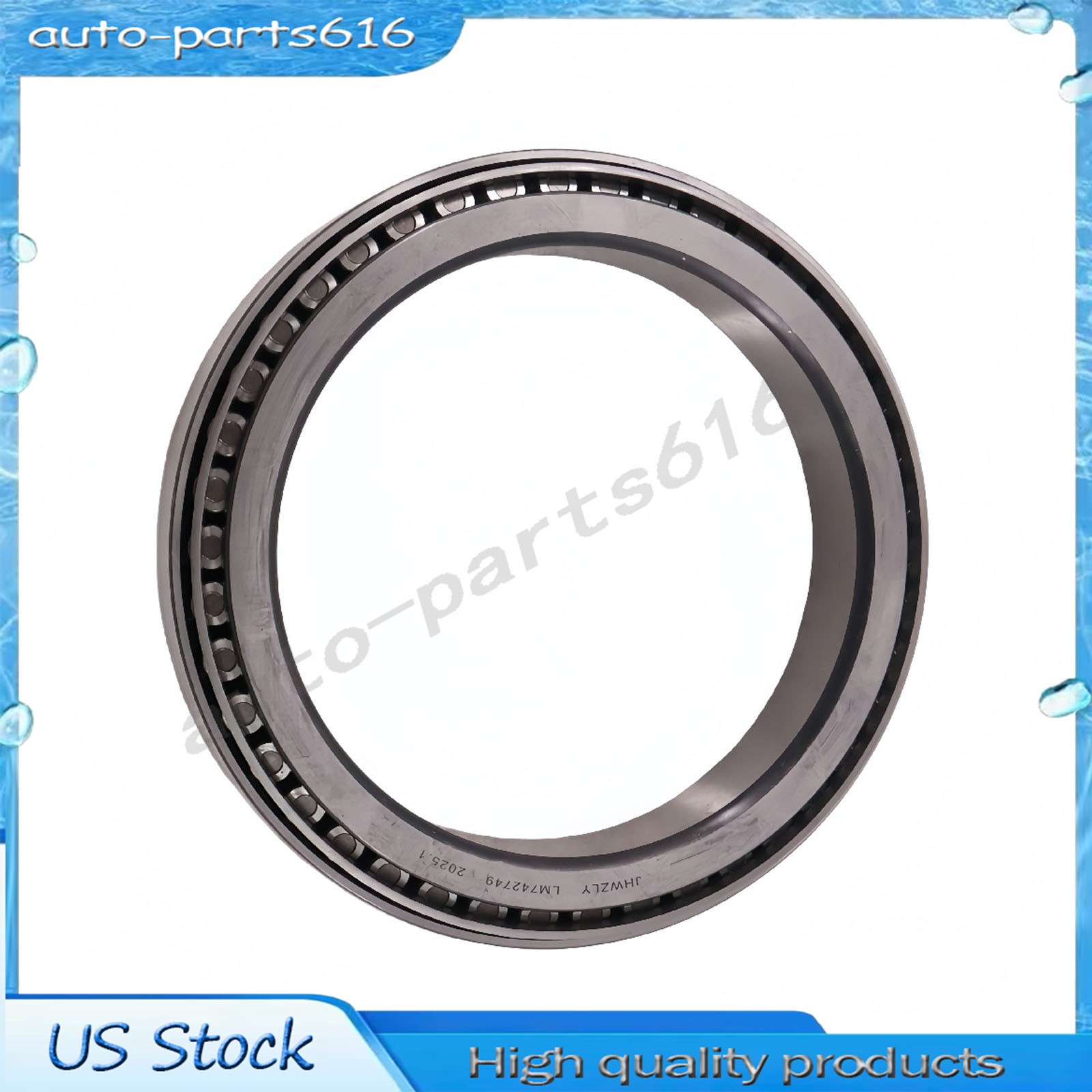 New Tapered Bearing Set Cup and Cone LM742749 LM742710 For Wheel Hub New