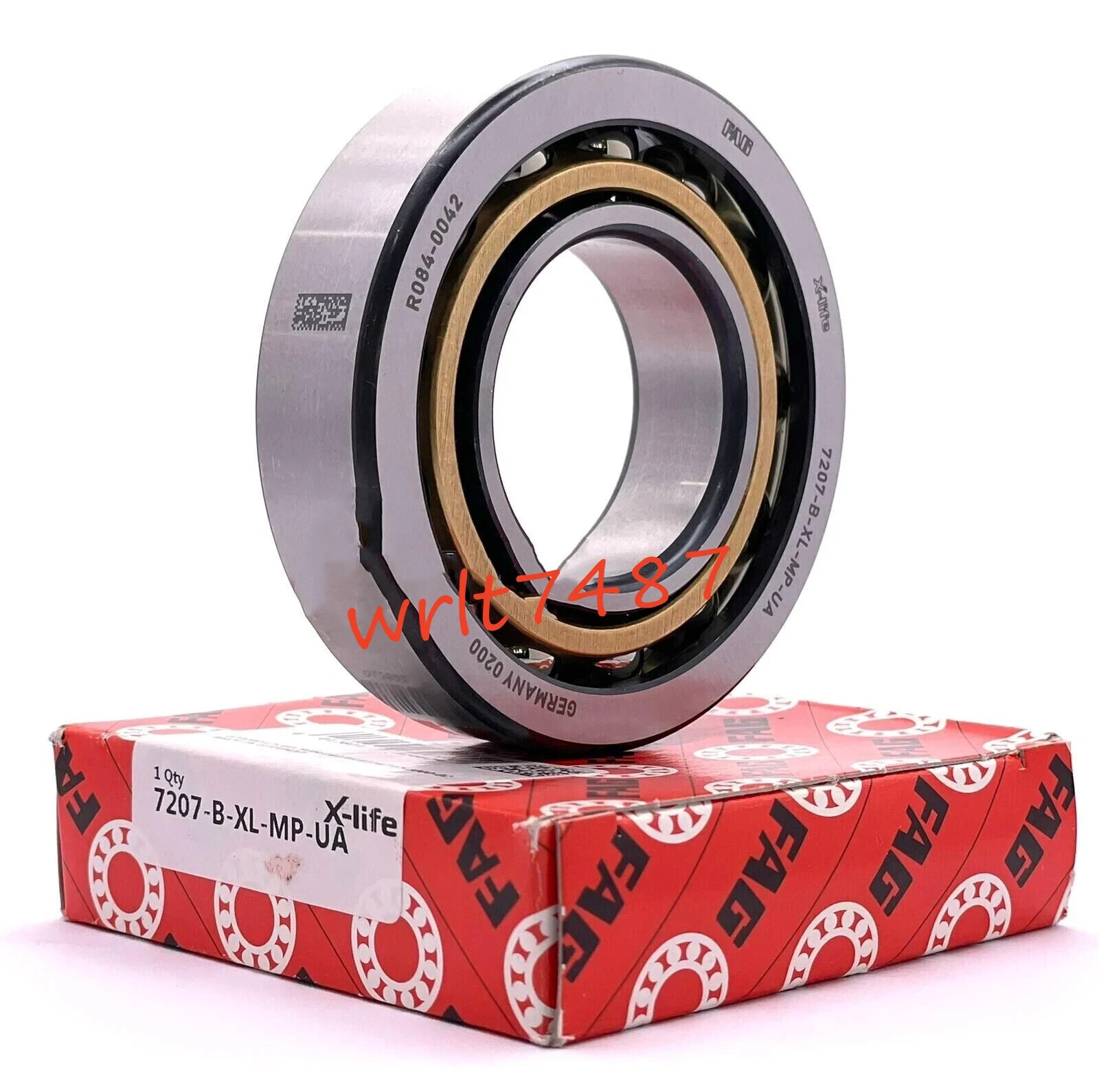 1X FAG 7207-B-XL-MP-UA single row angular contact ball bearing