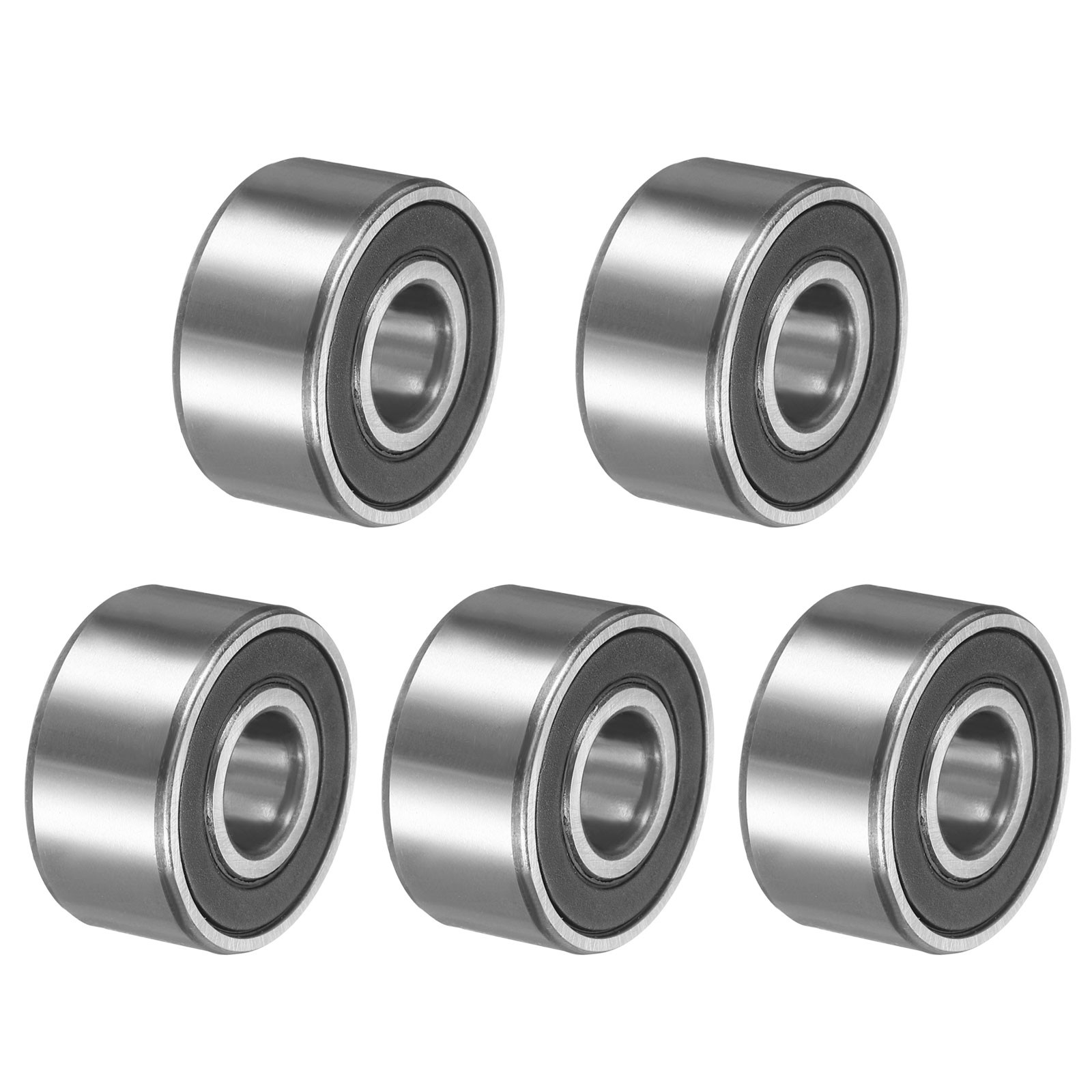 5 Pcs 12x32x15.9mm 3201-2RS/5201-2RS Ball Bearing MACHINE Sealed Ball Bearing