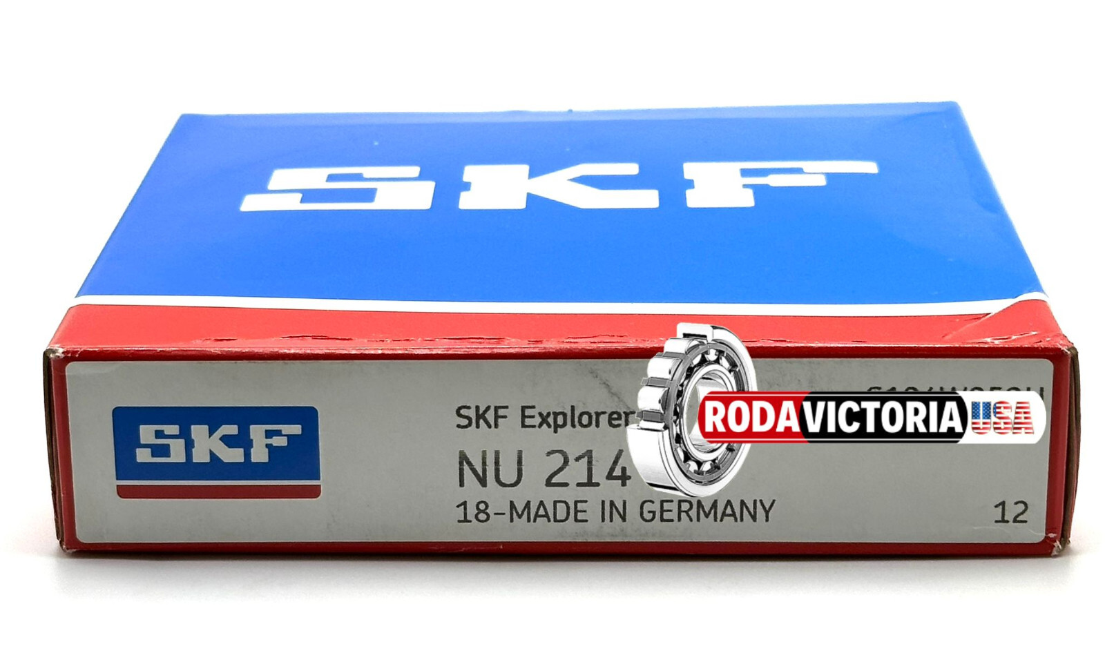 SKF GERMANY NU214 ECP C3 CYLINDRICAL ROLLER BEARING 70x125x24mm