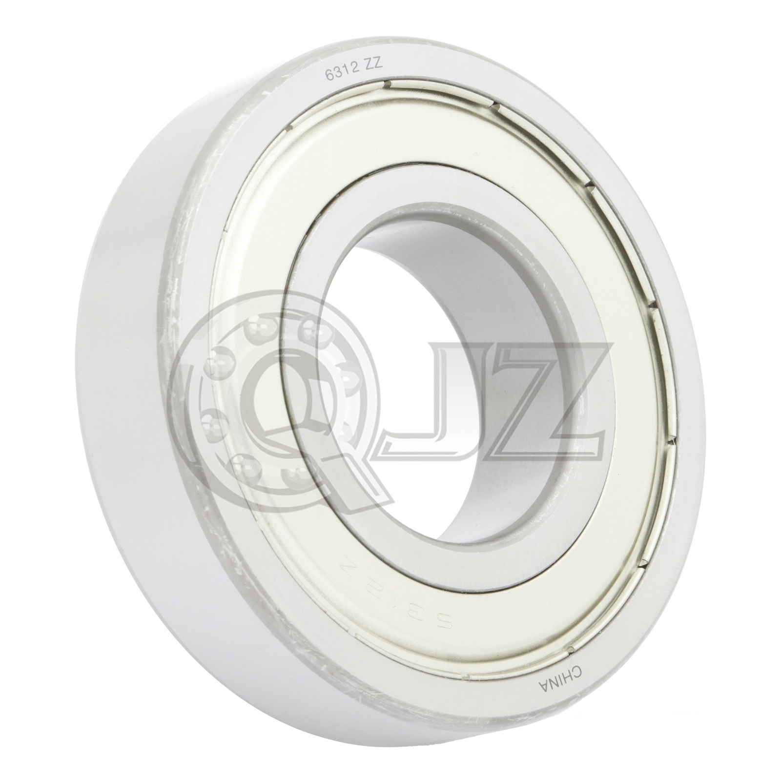 [4-Pk] 6312-ZZ Radial/Deep Groove Ball Bearing Double Shield 60mm x 130mm x 31mm