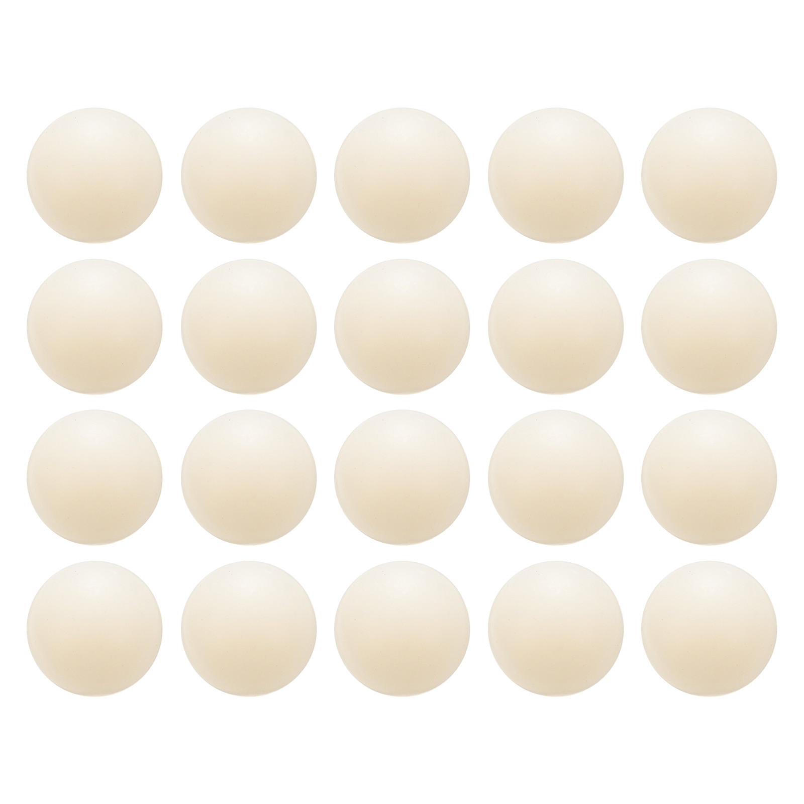 20pcs Nylon Bearing Balls 3/4″ 19.05mm Solid Plastic Balls