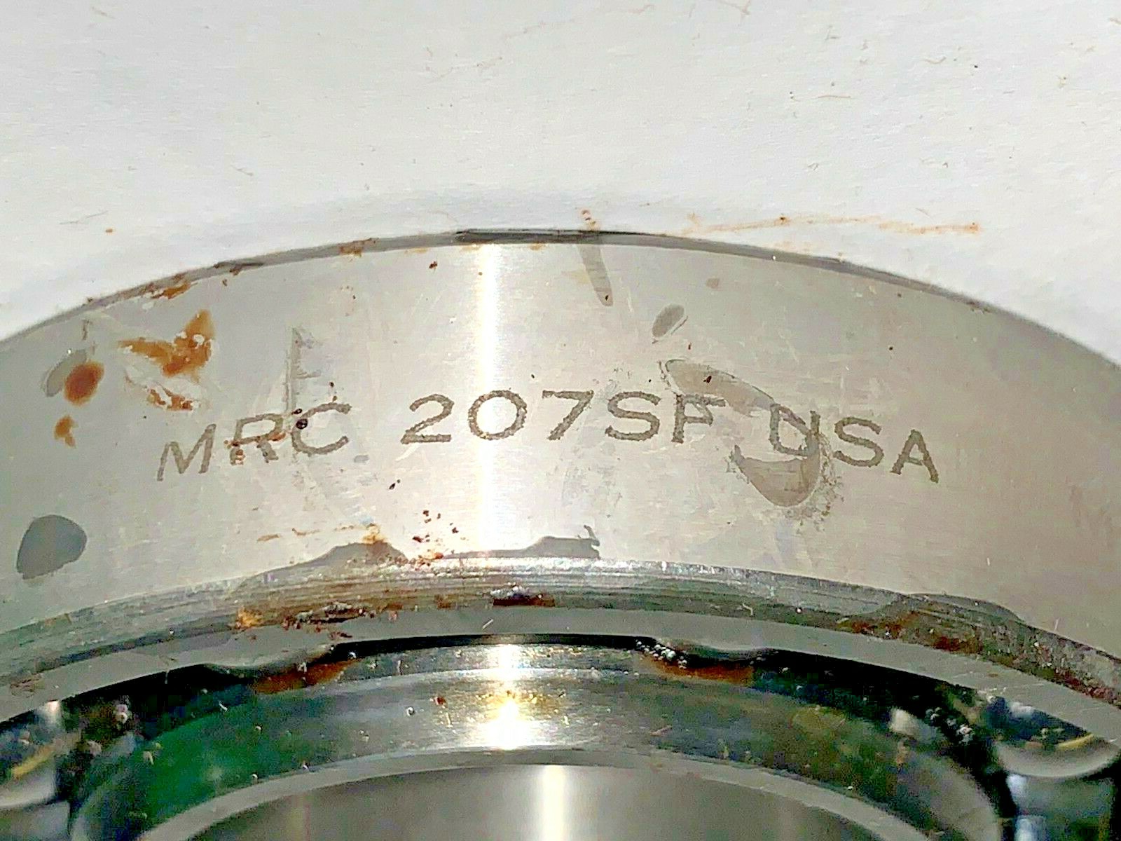 MRC DEEP GROOVE BALL BEARING, 207SF, 35 MM ID, 72 MM OD, 17 MM WIDTH