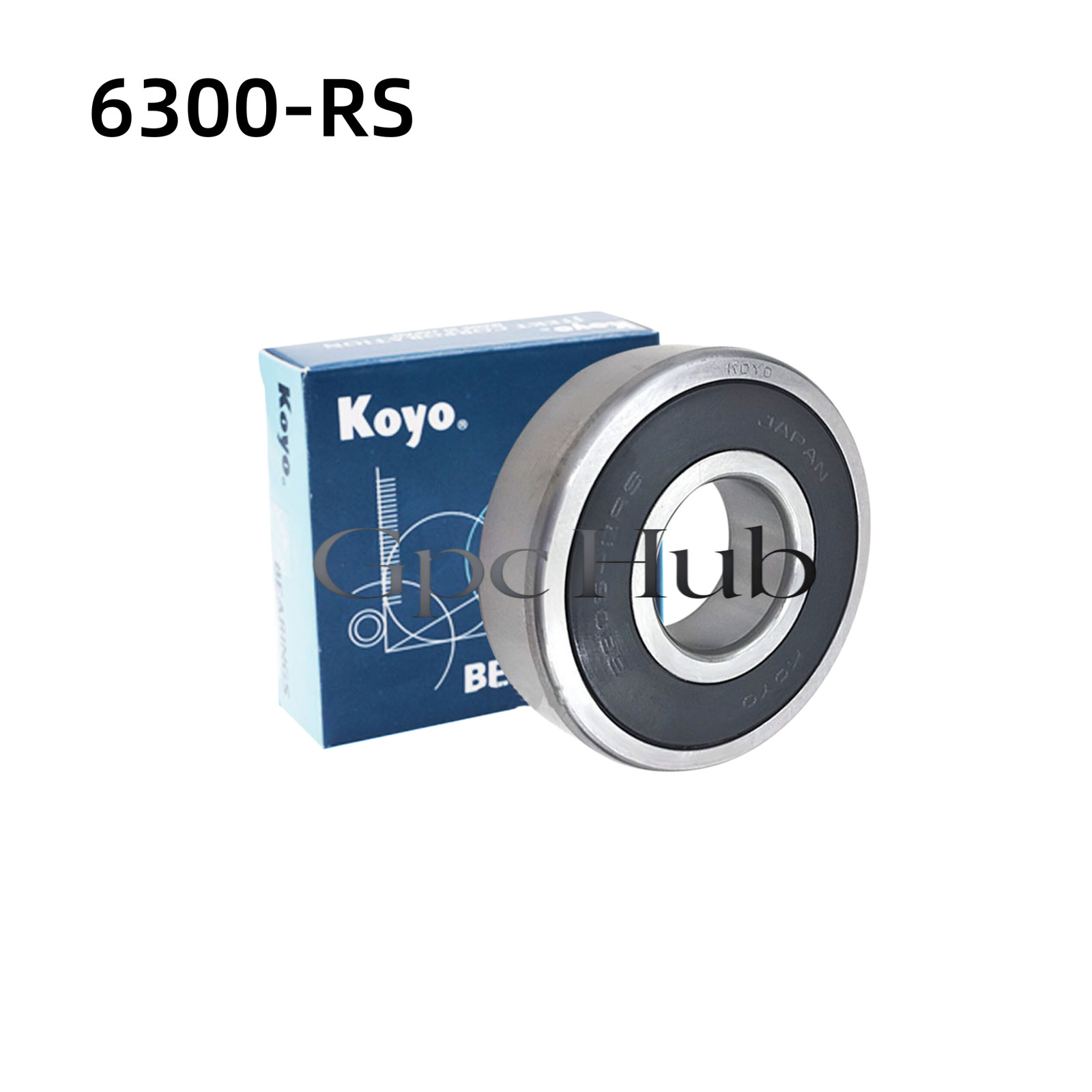10PCS Brand New For KOYO 6300-RS Medium Deep Groove Ball Bearings 10x35x11mm
