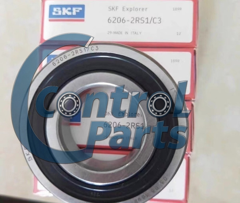 2PCS Brand New SKF 6206-2RS1/C3 Deep Groove Ball Bearing Fast Free delivery