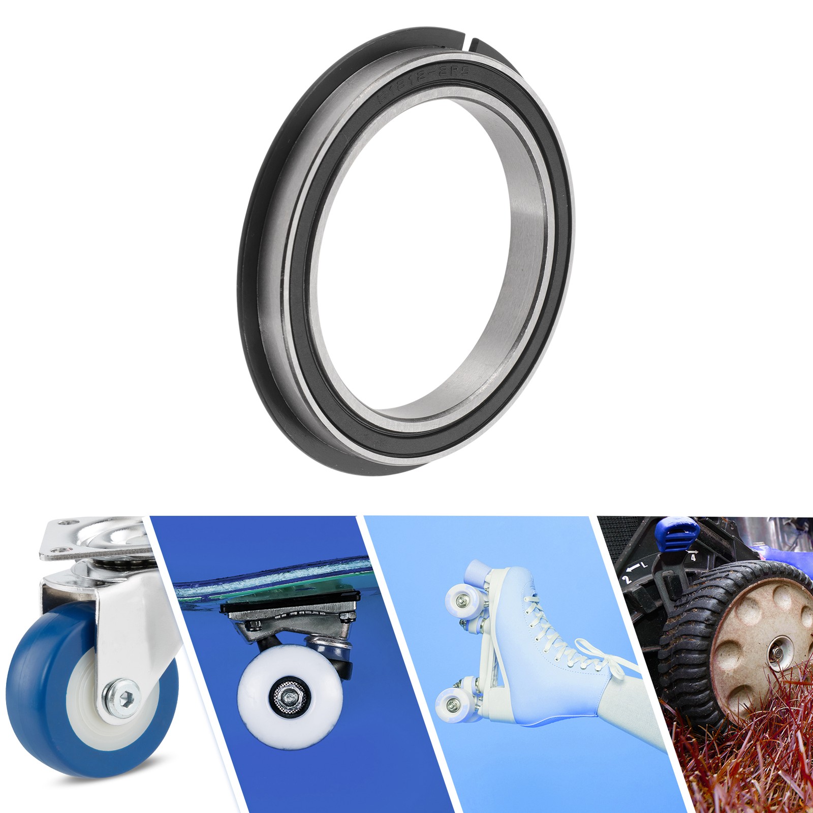 For 6812NR2RS Ball Bearings 60x78x10mm for Scooter Skateboard