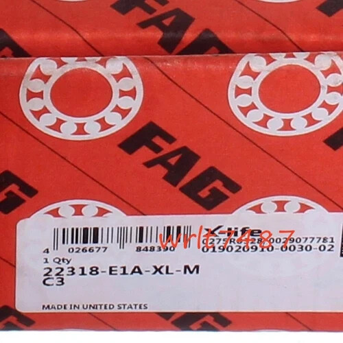 1PC FAG 22318-E1A-XL-M-C3 self-aligning roller bearing