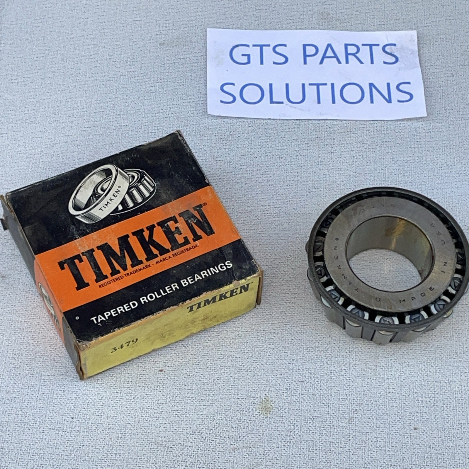 Timken 3479 Taper Bearing Cone 1-7/16″ ID NOS Made In USA