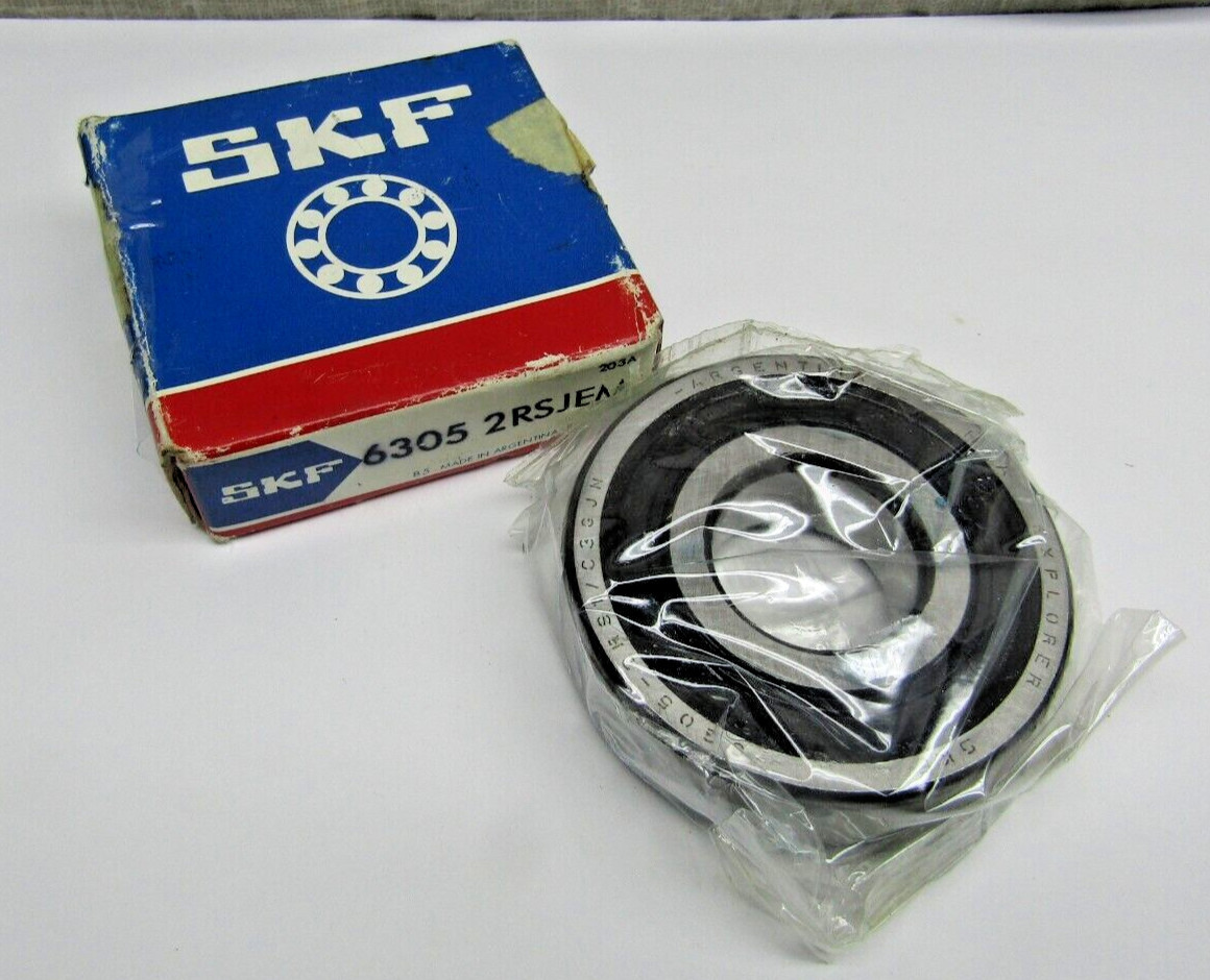 SKF 6305-2RS JEM 25mm X 62mm X 17mm Sealed Bearing