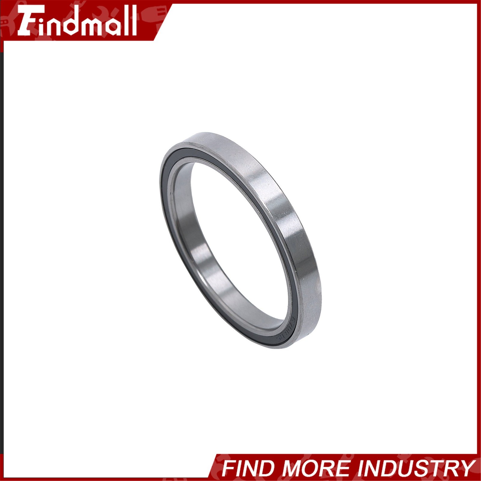 Findmall 10pcs 6708-2RS Ball Bearings 40x50x6mm Double Sealed Pre-Lubricated