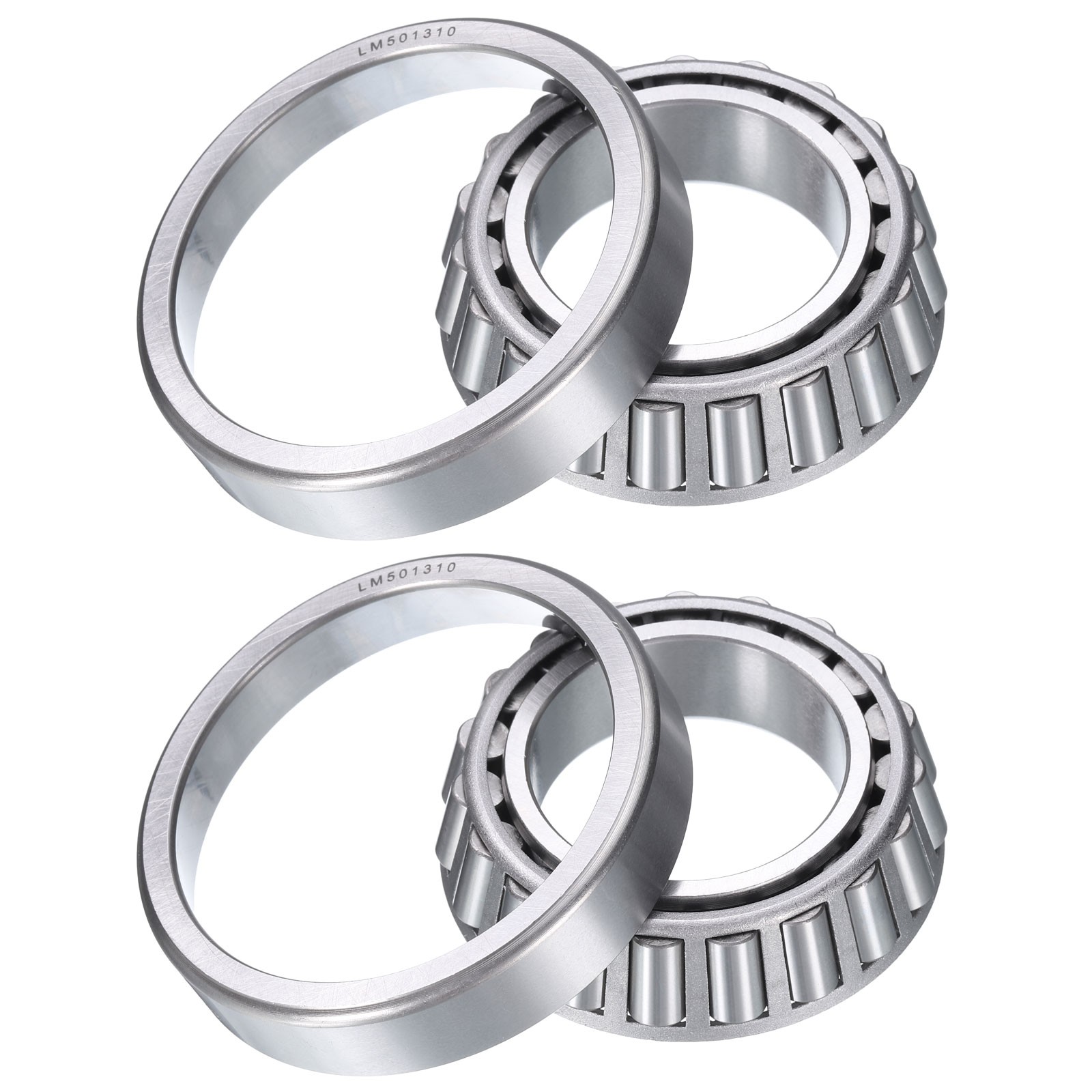 2pcs LM501349/LM501310 Tapered Roller Bearing Cone Cup 1.625″ Bore x 2.891″ OD