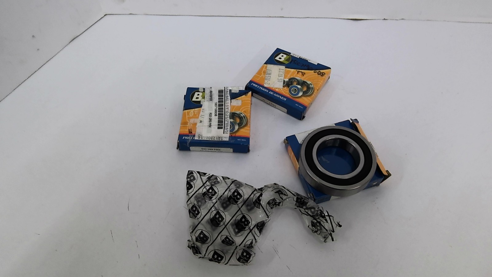 BL R22 2RS PRX Precision Bearing Ball 1 3/8″ ID 2 1/2″ OD Lot OF 3