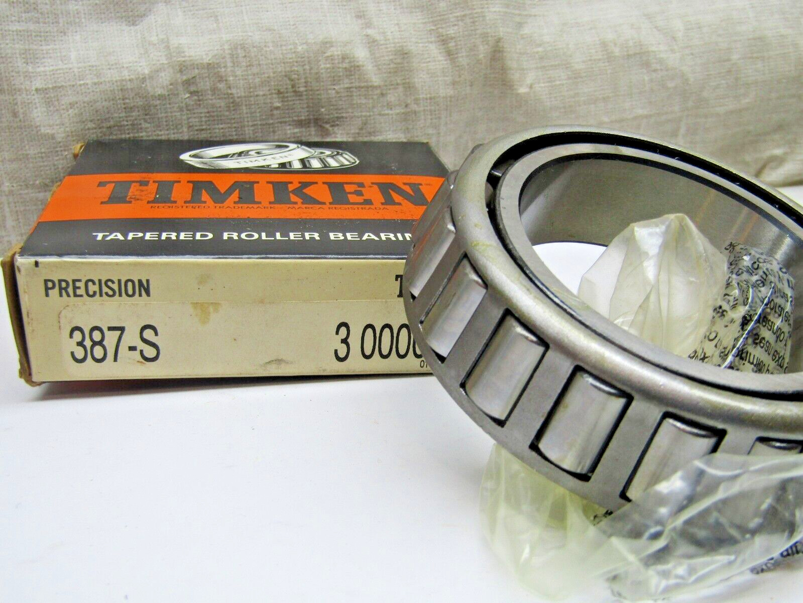 Timken 387-S -30000 *3 Class 3 Precision Tapered Roller Bearing Cone Made in USA