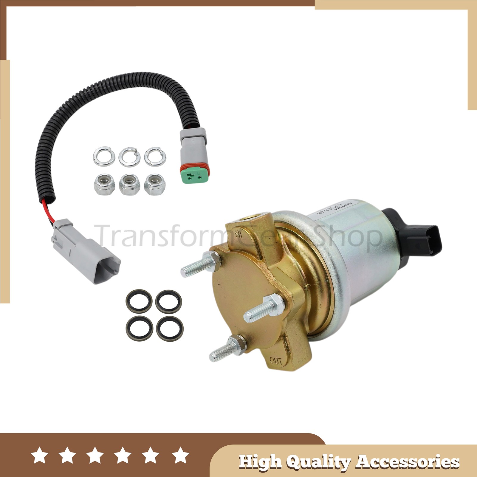 24V Fuel Transfer Pump Fuel lift Pump 4932708 4943049 5362274 4935731 For QSB5.9