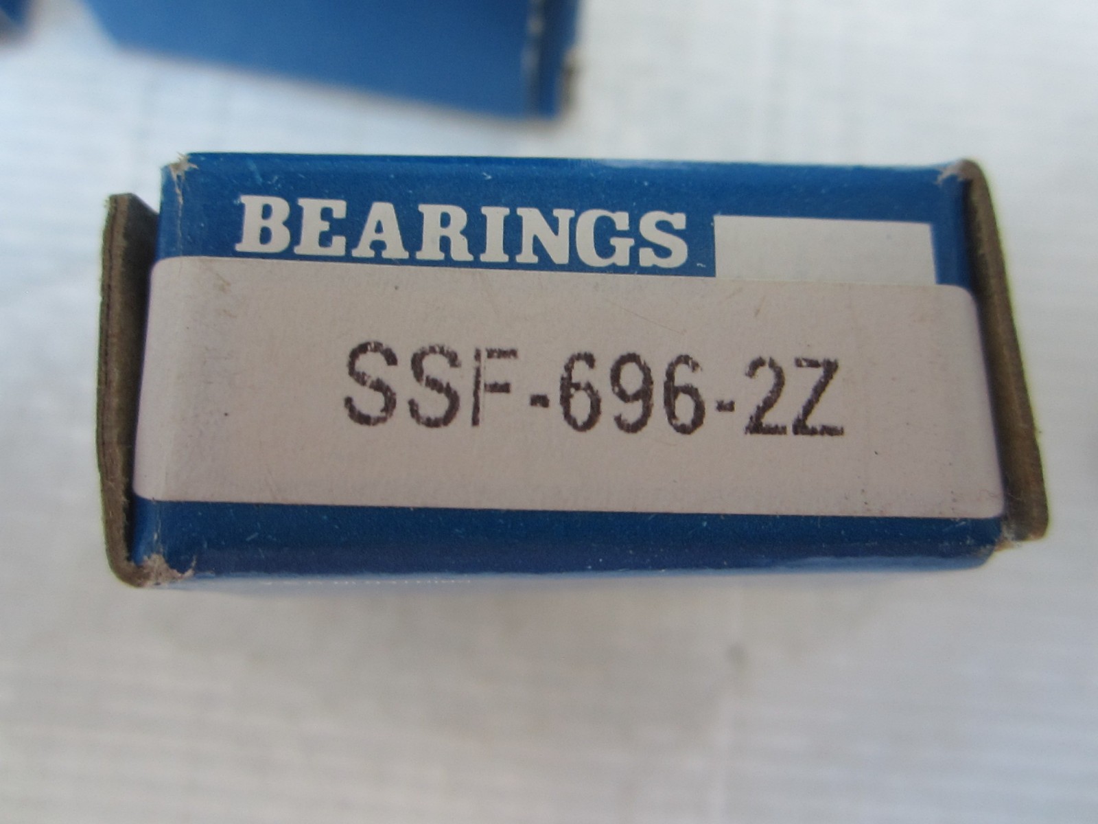 NMB SSF-696-2Z DOUBLE SHIELDED MINI BALL BEARING LOT OF 4 SSF6962Z