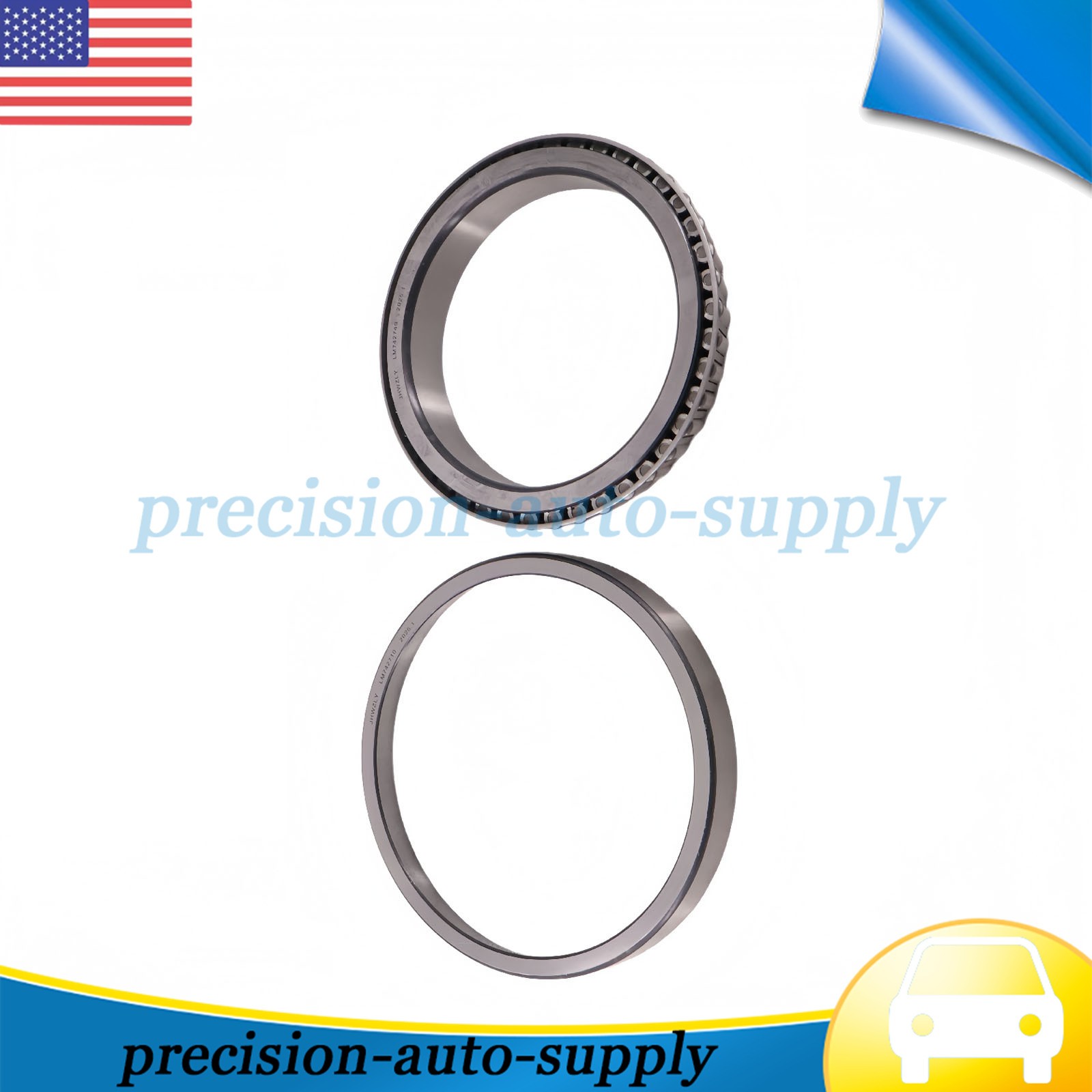 New Wheel Bearing Tapered Roller Set LM742749 LM742710 Cup and Cone 1-PC PC