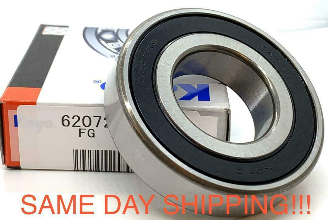 KOYO 6207 2RSC3 JAPAN Radial Ball Bearing 35X72X17 6207RS SAME DAY SHIPPING KOYO