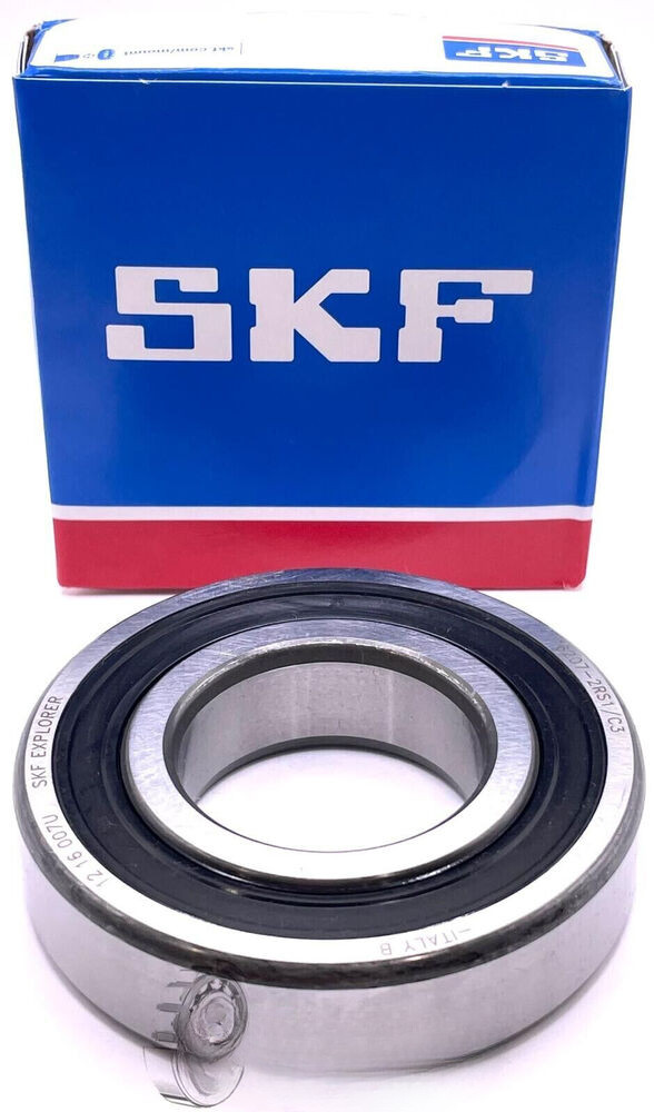 NEW SKF6210 2RS C3 DEEP GROOVE BALL BEARING, RUBBER SEALED, 50x90x20mm