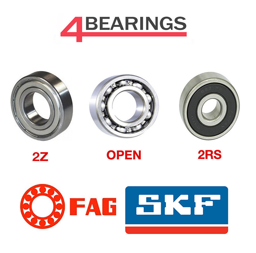 Bearings FAG/SKF 6000-6300 Open 2RS 2Z Standard C3 Clearance*