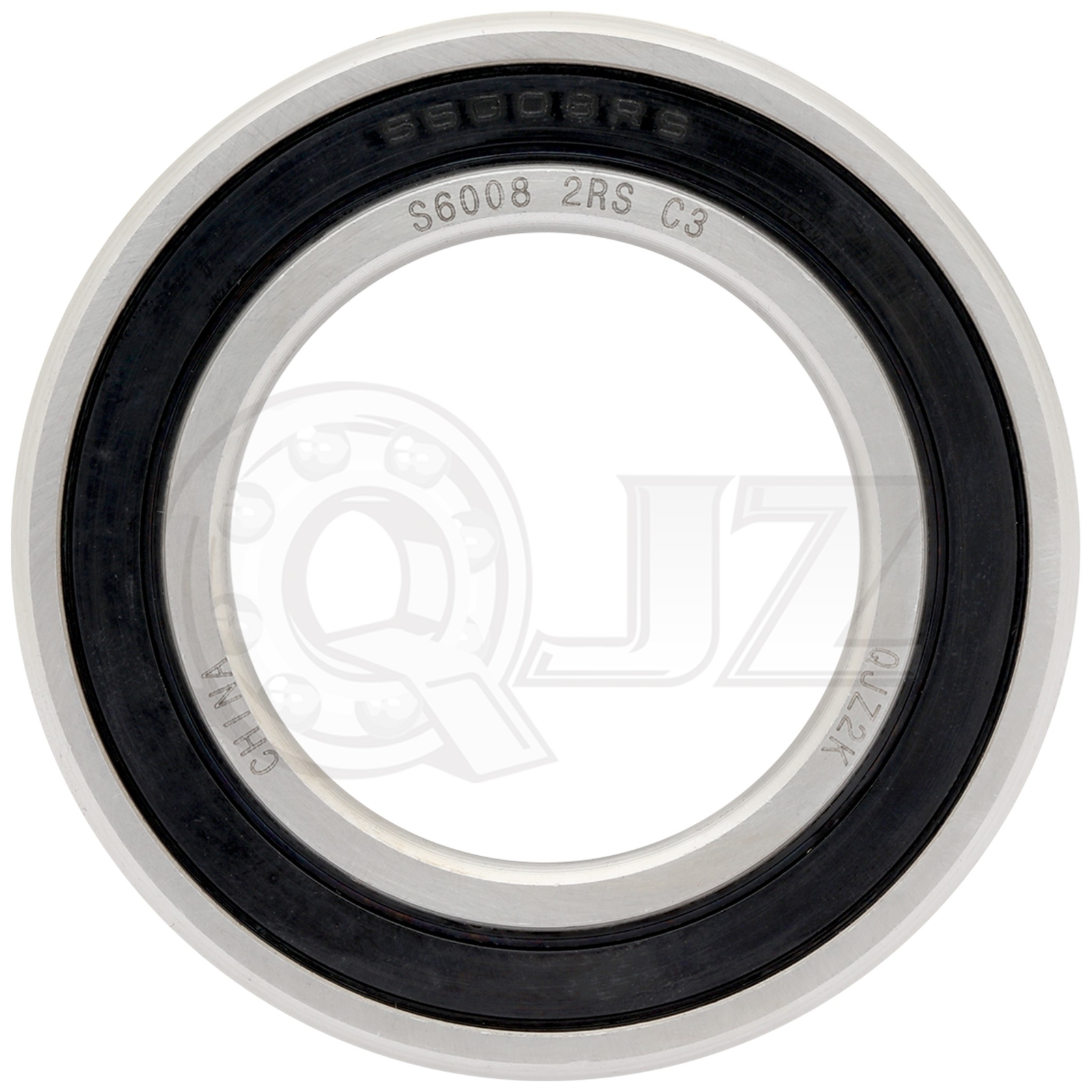 [Qty.5] New S6008-2RS Stainless Radial Ball Bearing [40mm ID x 68mm OD x 15mm W]