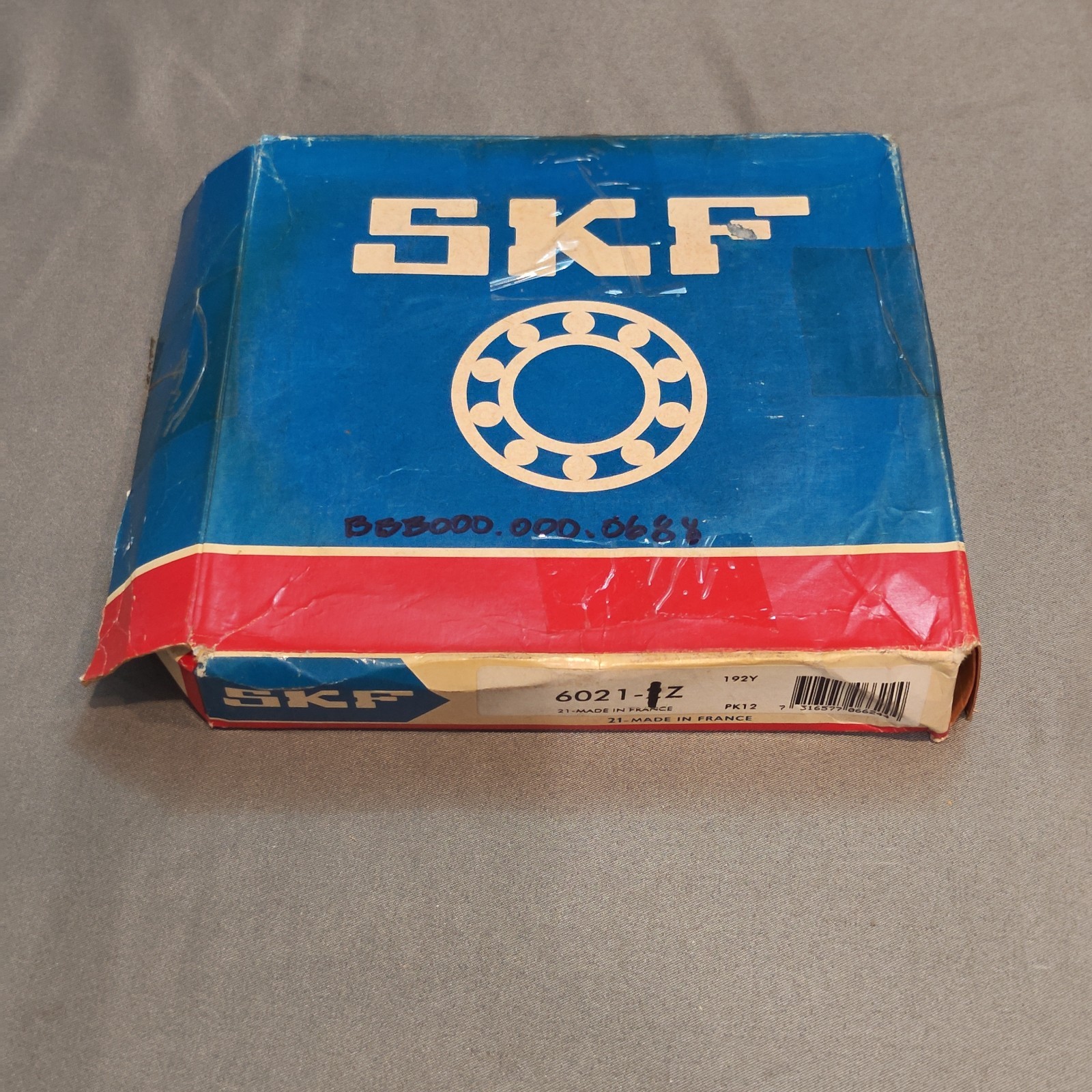 SKF 6021-Z Deep groove ball bearing, 105x160x26mm, 6021 Z
