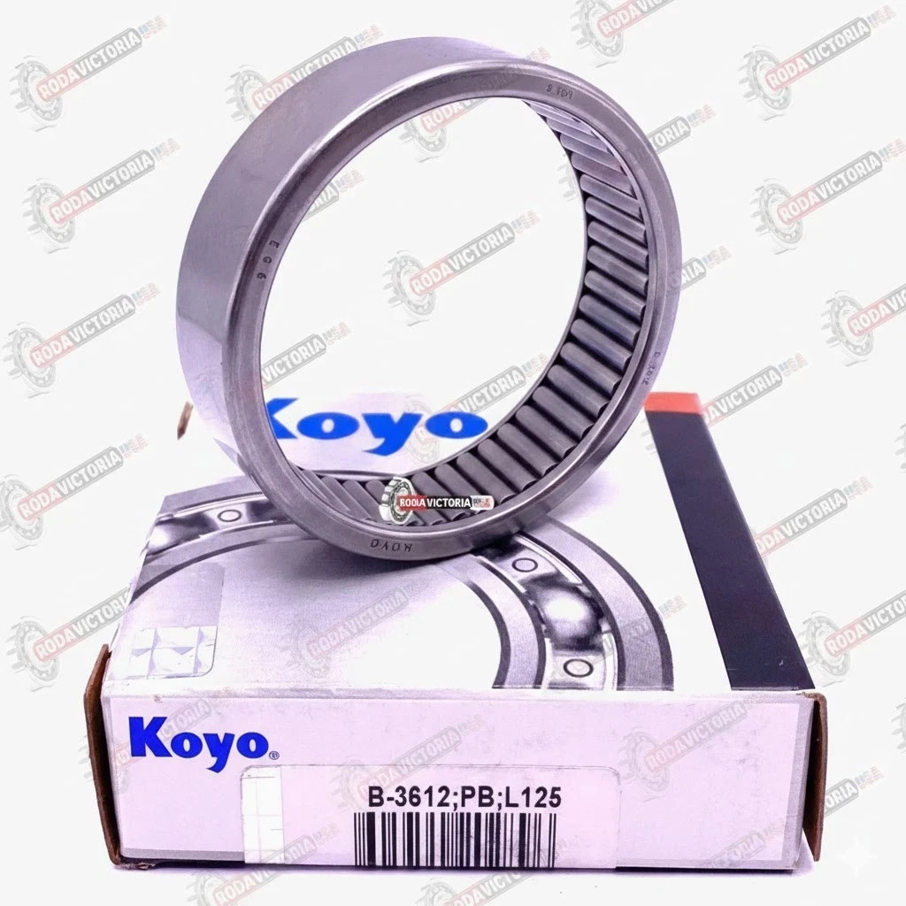 KOYO USA B3612 Needle Roller Bearing, Full Complement 2 1/4″ x 2 5/8″ x 3/4″