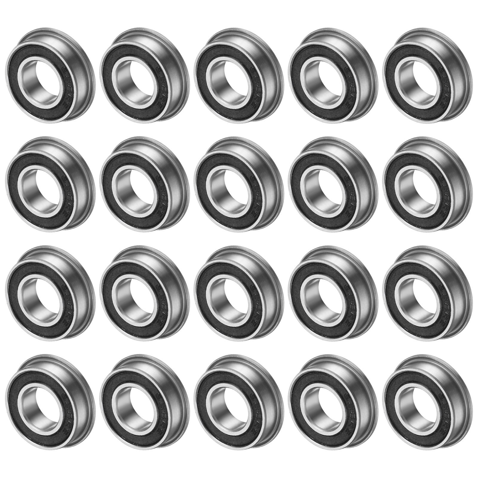 20pcs F688-2RS, 8x16x5mm Rubber Gasket Ball Bearings for SKF