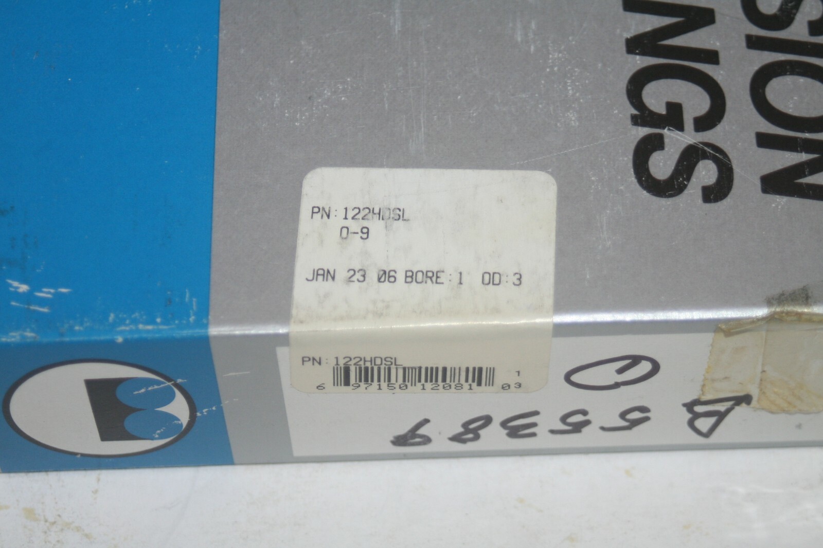 BARDEN 122HDSL 0-9 Super Precision Angular Contact Bearing 122HDL * NEW *