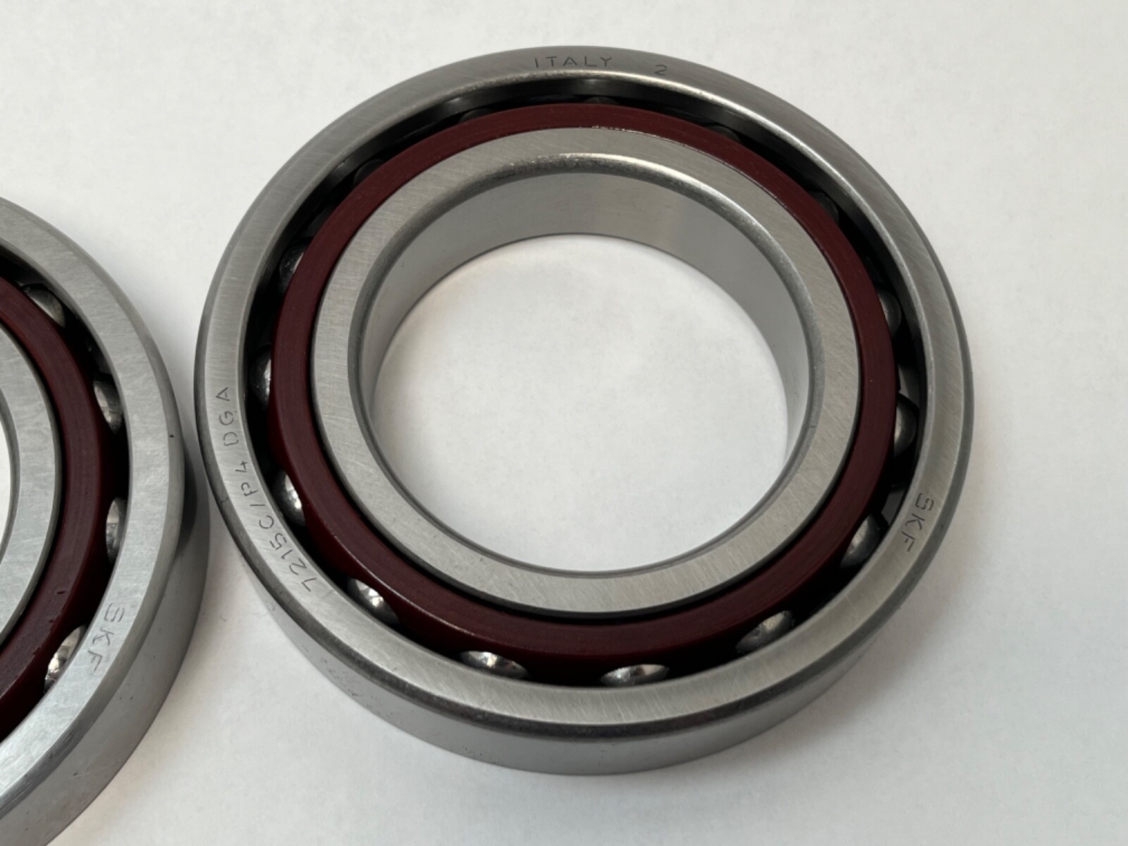 SKF 7215-CD/P4DGA Angular Bearing 75x130x25 mm 7215C 7215-C-P4-DGA Italy 2 Pcs