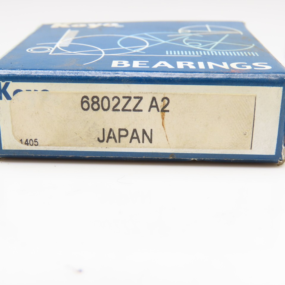 Koyo 6802ZZ Deep Groove Single Row Ball Bearing 24x15x5mm