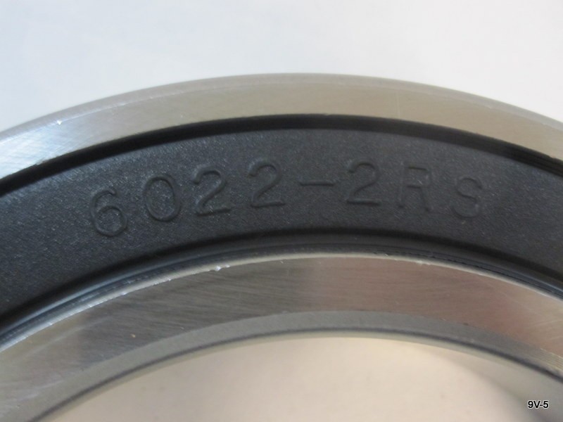 Genuine KML 6022-2RS Deep Groove Ball Bearing 110mm x 170mm x 28mm Rubber Sealed