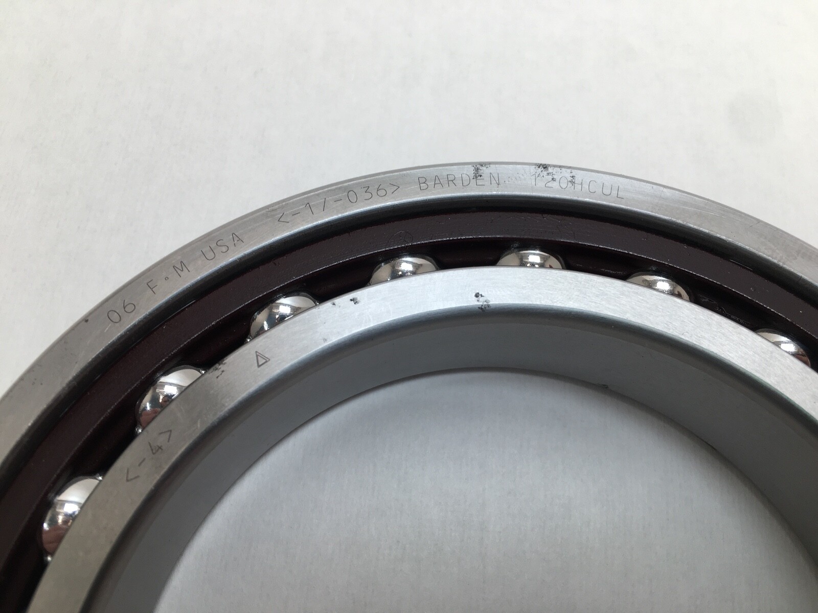 Barden 120HCUL Angular Bearing 100x150x24 mm 120 HC UL DUL 7020 9120WI USA Set