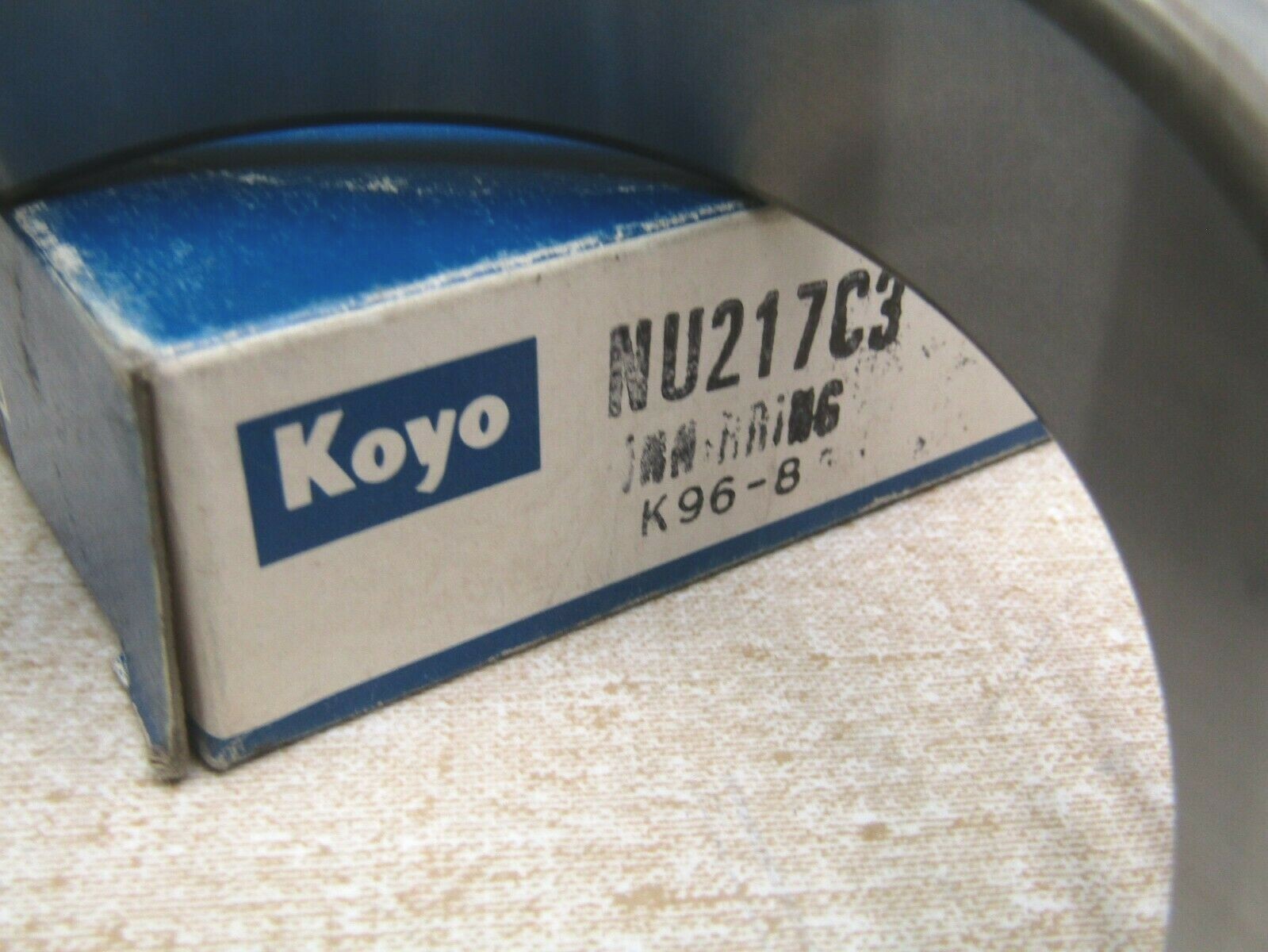 Koyo NU217 C3 85mm X 101.75mm X 28mm Cylindrical Roller Bearing Inner Ring Race