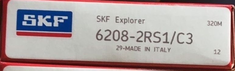 6208-2RS1 C3 SKF Bearing 40x80x18 (mm)